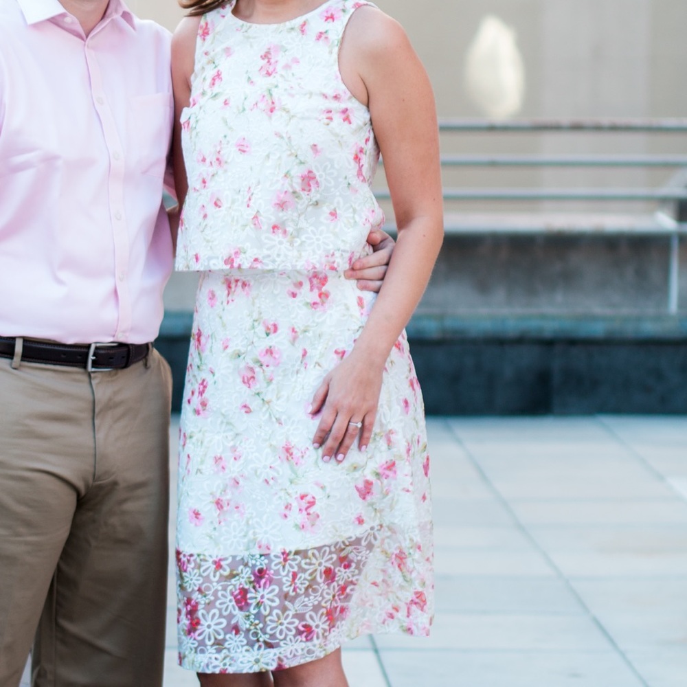 Like New! Kensie Matching Floral Set